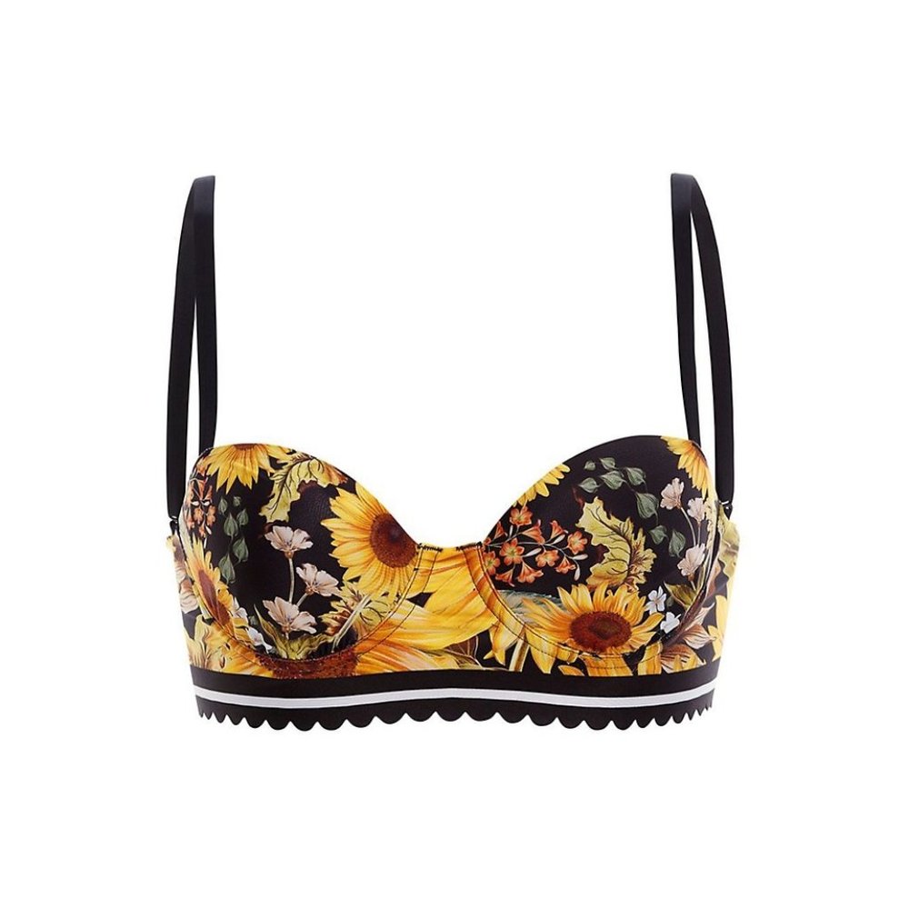 Agua Bendita Lauren sunshower bikini Top / Small - NWT